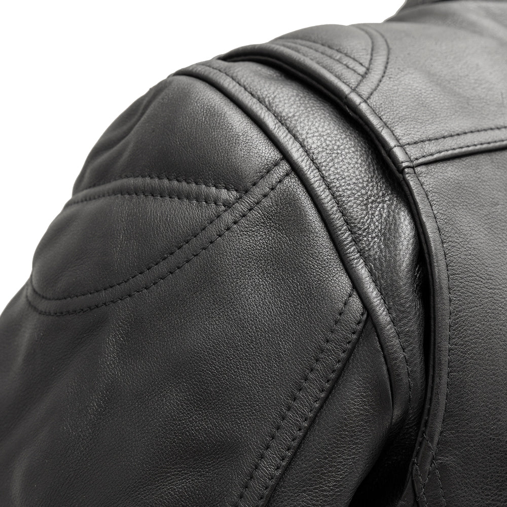First Manufacturing Co. Top Performer Men's Motorcycle Leather Jacket