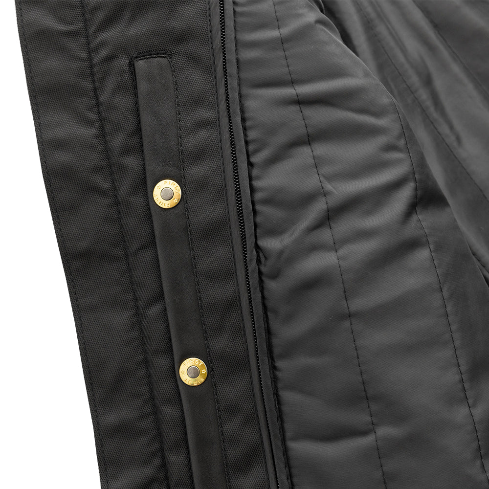 First Manufacturing Co. Top Performer Men's Motorcycle Leather Jacket